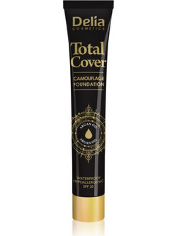 Delia Cosmetics Total Cover 56 Tan Liquid Make Up SPF20 25gr