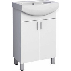 Inter Ceramic ICP 5535+4255 Σετ Έπιπλο Μπάνιου με Νιπτήρα Λευκό