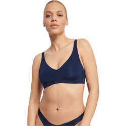 Sloggi Zero Feel 2.0 Μπουστάκι Push Up χωρίς Μπανέλα Navy Μπλε 10217729-2114