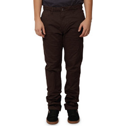 Funky Buddha Essentials Ανδρικό Παντελόνι Chino Ελαστικό Κανονική Εφαρμογή Σοκολατί FBM010-001-02