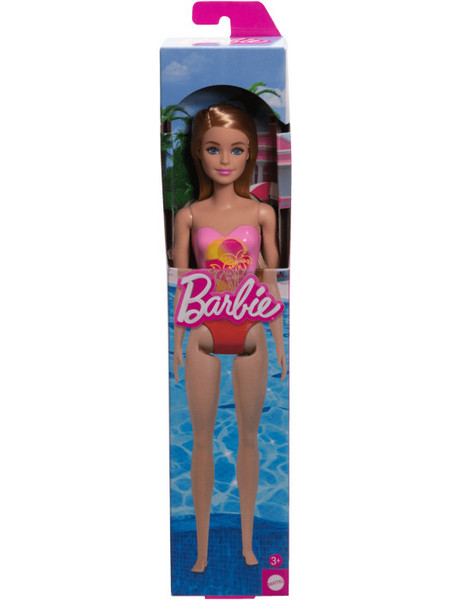 Mattel Barbie Beach Palm Sunset Swimsuit