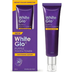 White Glo Purple Tooth Toner Serum Λεύκανσης Δοντιών 50ml