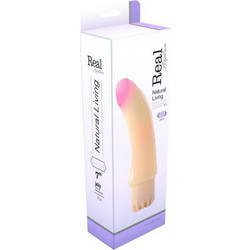 Toyz4lovers Real Rapture Natural Living Earthquake Ρεαλιστικός Δονητής Δονητής Jelly 17cm Flesh