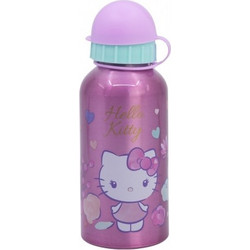 Stor Hello Kitty Παιδικό Παγούρι Αλουμινίου Φούξια 400ml
