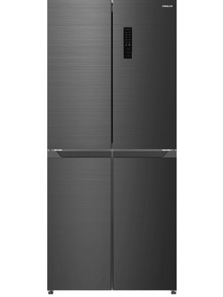 Finlux FFD448IX Ψυγείο Ντουλάπα 362lt No Frost Υ180xΠ79xΒ62cm Γκρι