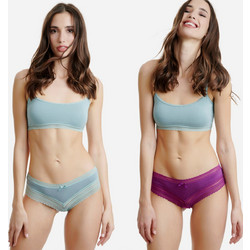 Walk Γυναικεία Μποξεράκια με Δαντέλα 2Pack W2017-6
