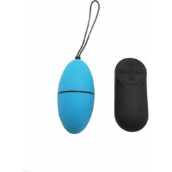 Virgite G2 Control Egg Δονητής Egg για Ζευγάρια με Τηλεχειριστήριο Μπλε