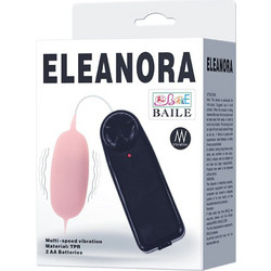 Baile Eleanora Vibrating Egg Δονητής Egg για Ζευγάρια με Τηλεχειριστήριο Ροζ