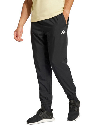 Adidas Essentials Ανδρικό Παντελόνι Φόρμας με Λάστιχο Μαύρο JD1833