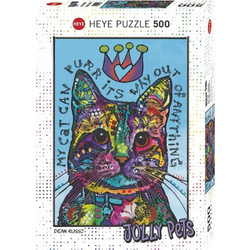 Puzzle Heye Puzzle My Cat Can Purr 500 Κομμάτια