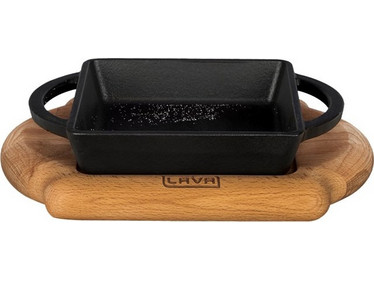 Lava Σαχάνι Cast Iron 12x12cm LVECOPTV1212K