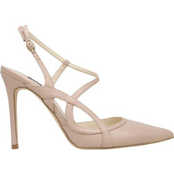 Nine West FRESTA Γόβες Slingback Δερμάτινες με Τακούνι Στιλέτο Nude FRESTA01-110