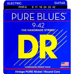 DR Strings Pure Blues Σετ 6 Χορδές Ηλεκτρικής Κιθάρας Pure Nickel 9-46" Medium Tension