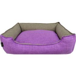 WoofModa Μαξιλάρι Σκύλου Μωβ 53x46cm