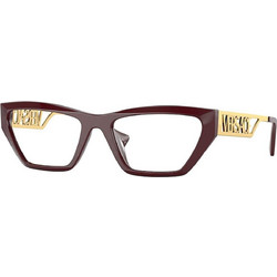 Versace VE3327U 5381 Γυναικείος Σκελετός Γυαλιών Οράσεως Κοκάλινος Μεταλλικός Χρυσός Μαύρος