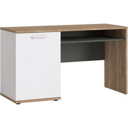 PoliHome Newty 1D Γραφείο Ξύλινο 130x50x74cm 162525149
