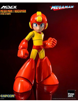 ThreeZero Mega Man MDLX Mega Man Rockman Fire Storm 10cm