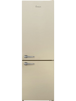 Fram FC-VRL2681BGE++ Retro Ψυγειοκαταψύκτης 268lt Υ170xΠ54xΒ59.5cm Μπεζ