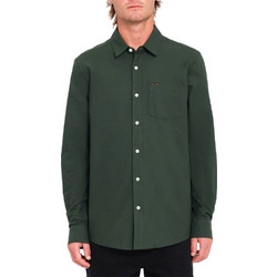 Volcom Veeco Oxford Ανδρικό Πουκάμισο Βαμβακερό Μακρυμάνικο Κανονική Γραμμή Κυπαρισσί A0532411-DKF