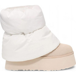 UGG Classic Mini Dipper Γυναικεία Μποτάκια Χιονιού Πλατφόρμα Μπεζ 1158275-WCRM