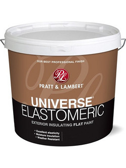 Pratt & Lambert Universe Μονωτικό Ελαστομερές Χρώμα Εξωτερικού Χώρου Βάση 1 9.7lt