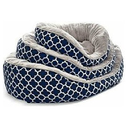 Donald Pet Care Hamptons Καναπές Κρεβάτι Σκύλου Μπλε 81x60cm
