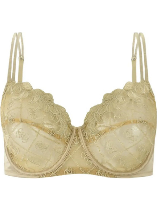 Guess Σουτιέν Minimizer με Μπανέλα Χρυσό O3BC11KBX70-G1W8