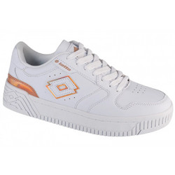 Lotto Γυναικεία Sneakers Flatforms Λευκά 2400040-1086