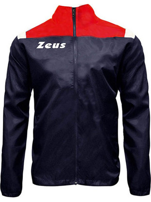 Zeus K-Way Vesuvio Αθλητικό Ανδρικό Μπουφάν Χειμωνιάτικο Softshell Αδιάβροχο Navy Μπλε Κόκκινο
