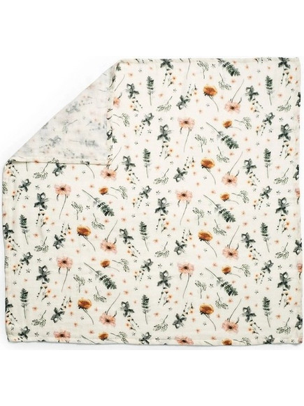 Elodie Details Meadow Blossom Πάνα Αγκαλιάς από Μουσελίνα Μπεζ 80x80cm BR75488