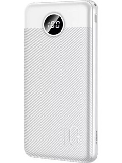 Charmast L10SW Power Bank 10000mAh 20W με Θύρα USB-C Quick Charge 3.0 & Power Delivery White