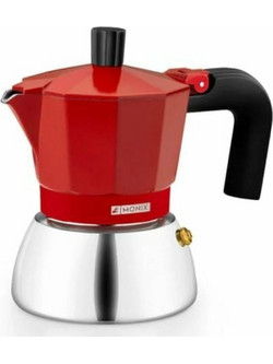Monix M863109 Μπρίκι Espresso 9Cups Κόκκινο