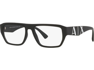 Armani Exchange AX3087 8078 Ανδρικός Σκελετός Γυαλιών Οράσεως Κοκάλινος Μαύρος
