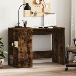 vidaXL Γραφείο Ξύλινο με Βιβλιοθήκη 102x50x75cm 840545