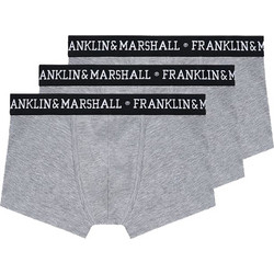 Franklin & Marshall Ανδρικά Μποξεράκια Σετ 3Pack Γκρι I101290-N300