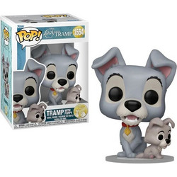 Funko Pop! Lady And The Tramp 1554 Tramp With Puppy