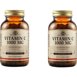 Solgar Vitamin C 1000mg 2x100 Κάψουλες