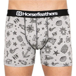 Horsefeathers Sidney Sailor Ανδρικό Μποξεράκι Γκρι AM070A