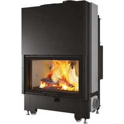 Edilkamin Widro 85 CS Evo Ενεργειακό Τζάκι Καλοριφέρ Ξύλου Ίσιο 28kW