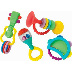 Infantino Baby's 1st Teethe & Play Music Σετ Κουδουνίστρες 4τμχ