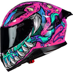 Pilot Helmets Snake SV Reptile-X Pink Κράνος Μηχανής Full Face 1500gr