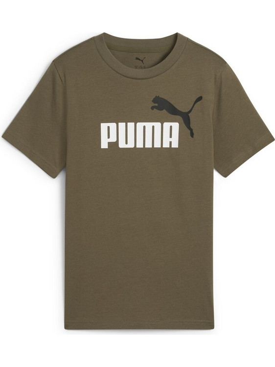 Puma Παιδικό T-Shirt Κοντομάνικο Χακί 685778-81