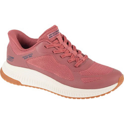 Skechers Bobs Squad 4 Staple Look Γυναικεία Sneakers Φούξια 117624-ROS