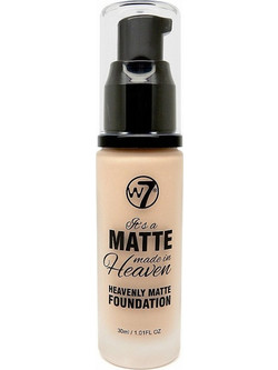 W7 Made In Heaven Matte Fresh Beige Liquid Foundation 30ml