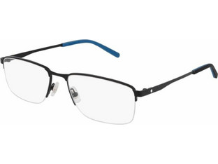 Montblanc MB0107O-001 Ανδρικός Σκελετός Γυαλιών Οράσεως Μεταλλικός Μαύρος
