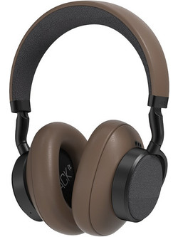 SACKit Touch 400 Hybrid ANC Ασύρματα Bluetooth Ακουστικά Hi-Fi Over Ear με Noise Canceling Καφέ