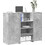 vidaXL Γραφείο Reception Ξύλινο με Βιβλιοθήκη 135x50x103.5cm 3324190