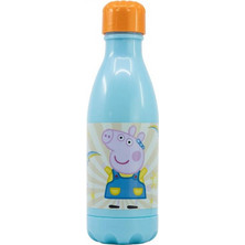 Stor Peppa Pig Kindness Counts Παιδικό Παγούρι Πλαστικό BPA Free Γαλάζιο 560ml