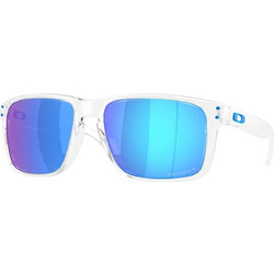 Oakley OO9487 07 Ανδρικά Γυαλιά Ηλίου Τετράγωνα Κοκάλινα Λευκά με Μπλε Καθρέπτη Φακό