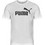Puma Essentials Logo Ανδρικό Αθλητικό T-Shirt Λευκό 682532-02